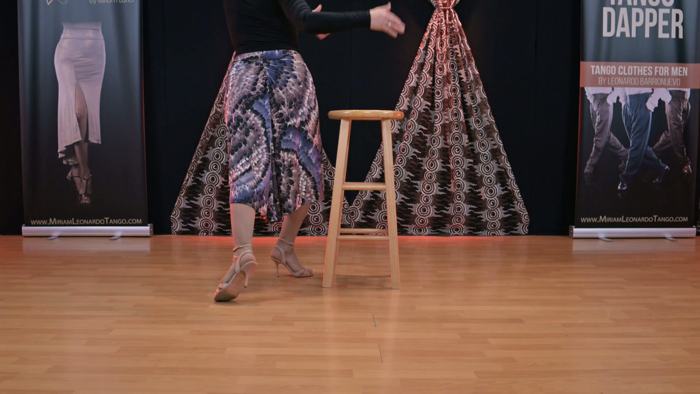 TANGO DRILLS (Solo Training - Molinete & Giro)